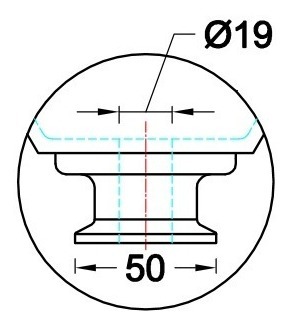 Llave De Paso Clamp De Ambos Lados Infinity Rotomolding