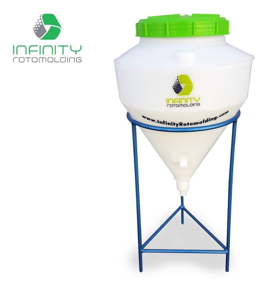 Base Fermentadores D40 De 30l A 50l Infinity Rotomolding