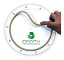 Tapa P/cuello Con Tuercas Fermentadores Infinity Rotomolding