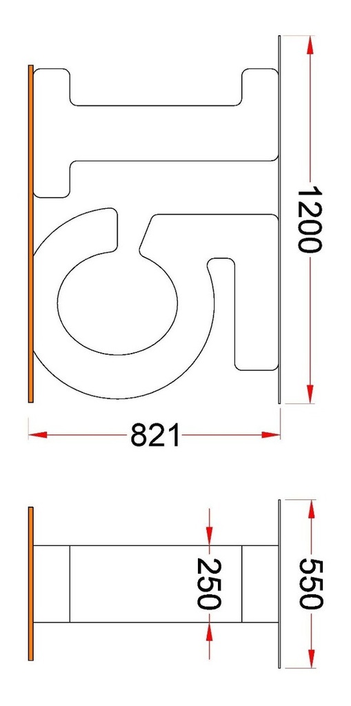 Numero Luminoso 15 De 120x82cm - Mesita