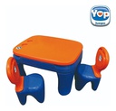 Mesa Mesita Infantil + 2 Sillas - Juegos Yop