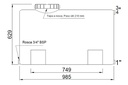 Tanque Horizontal 250l Infinity Rotomolding